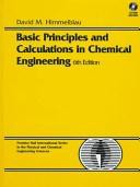 Basic Principles and Calculations in Chemical Engineering